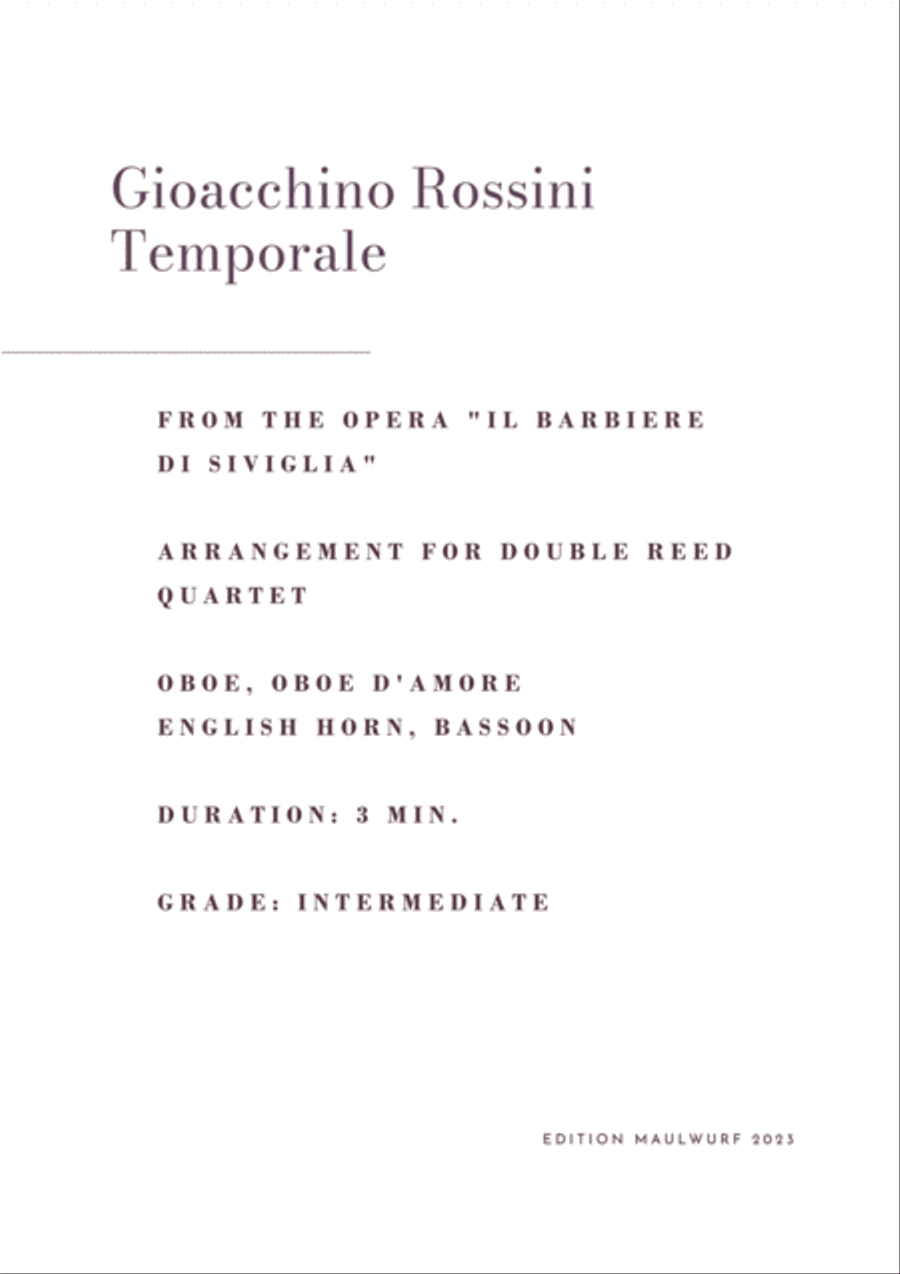 Temporale Woodwind Quartet scores gallery preview page 2