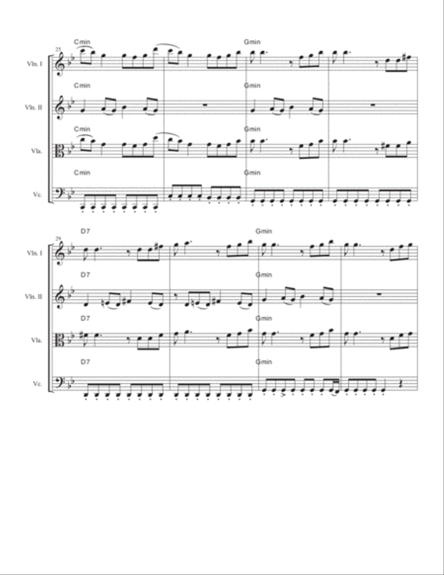 Love Runs Out String Quartet scores gallery preview page 4