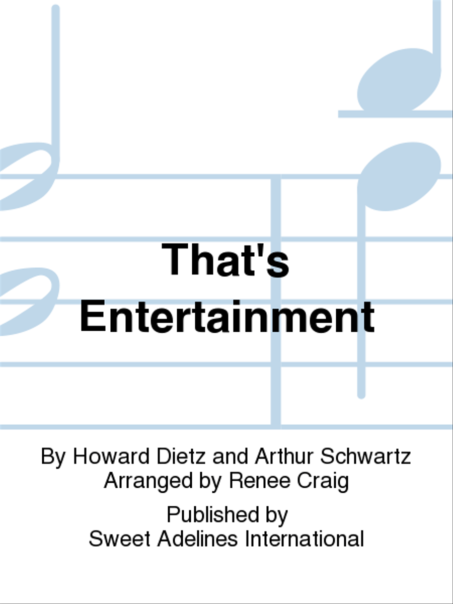 That's Entertainment That's Entertainment A Cappella scores gallery preview page 1