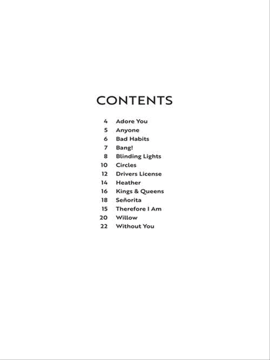 Hit Songs Trumpet Solo scores gallery preview page 3