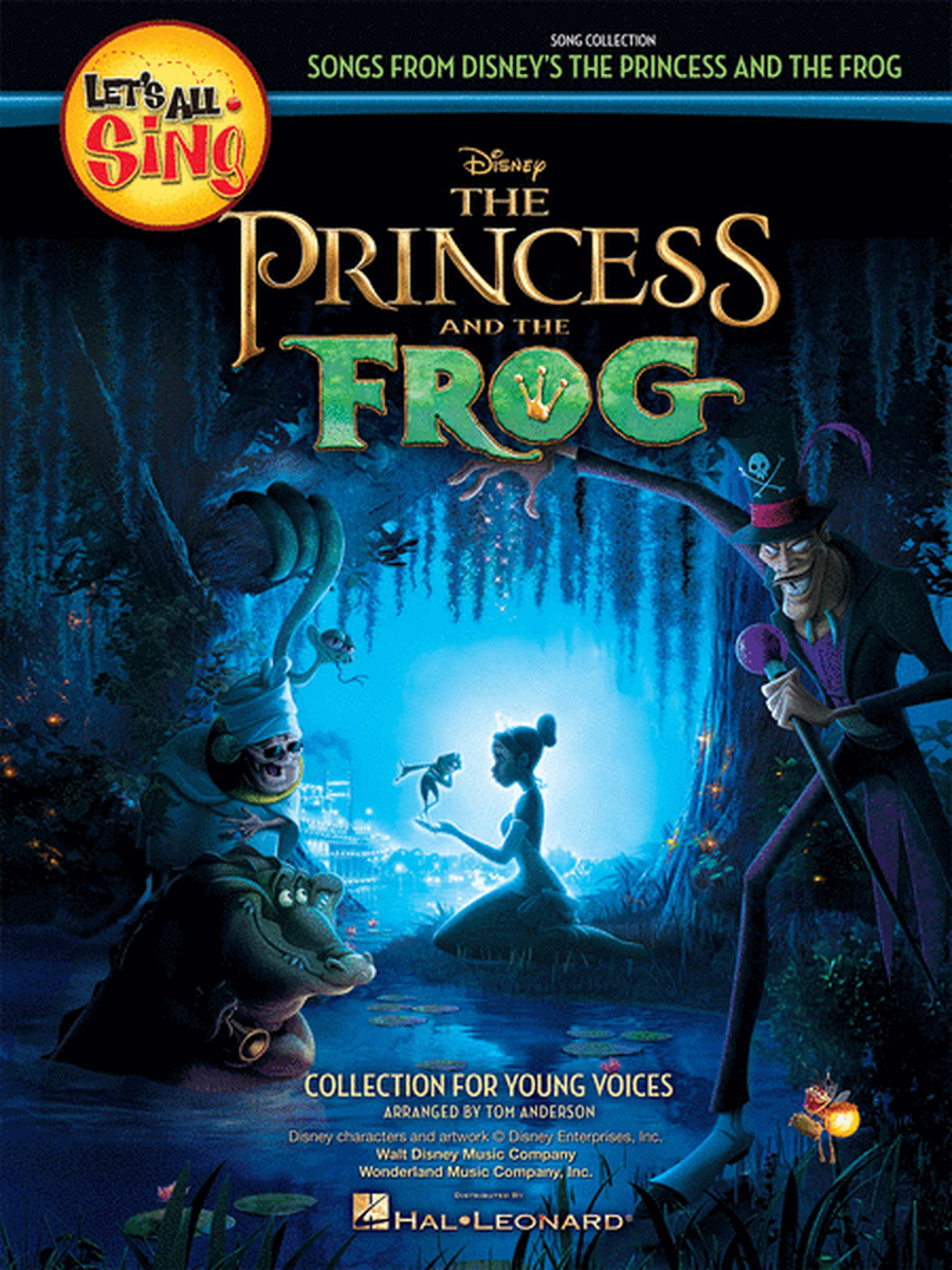 Let's All Sing... Songs from Disney's The Princess and the Frog image number null