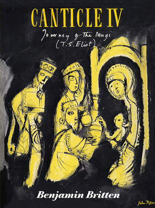 Book cover for Canticle IV -- Journey of the Magi (Op. 86)