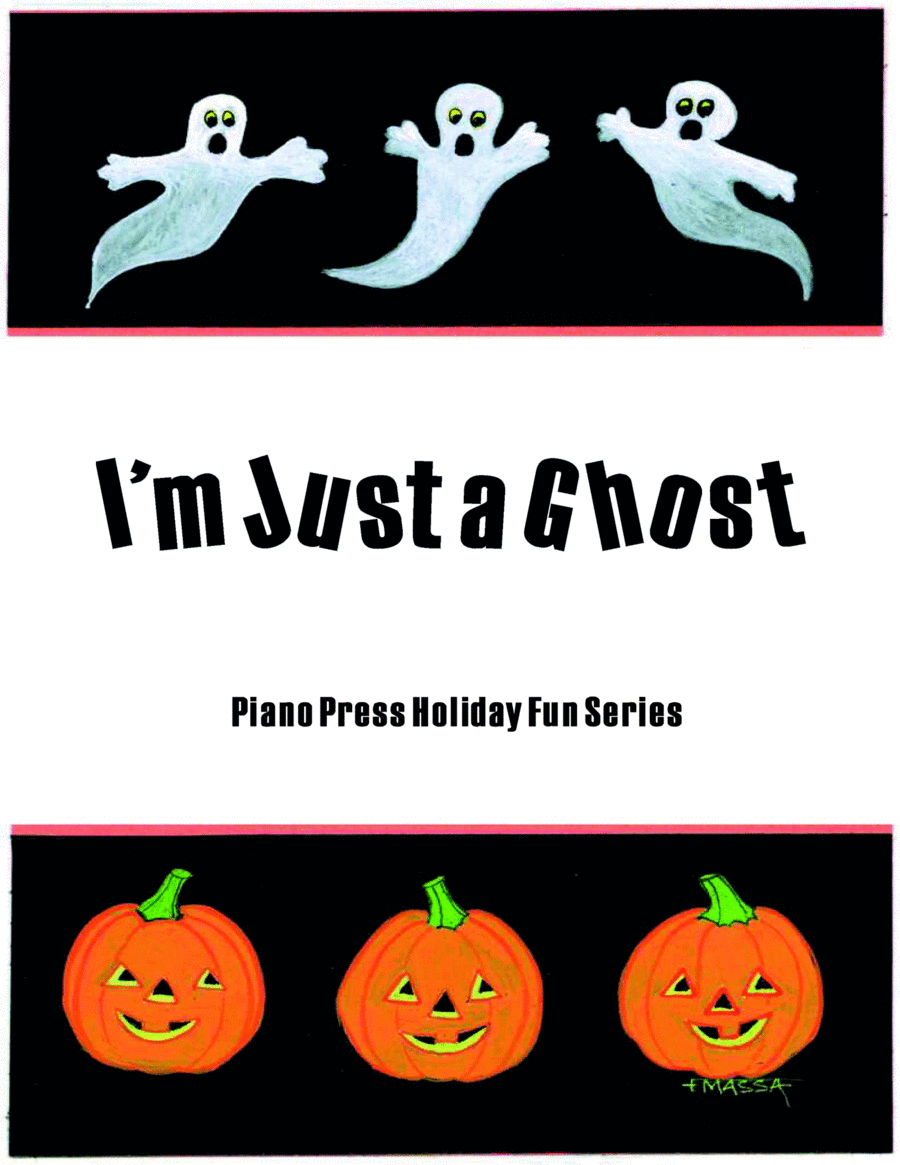 I'm Just a Ghost Piano Method scores gallery preview page 1