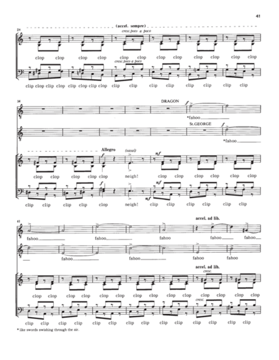 The Reluctant Dragon 4-Part scores gallery preview page 15