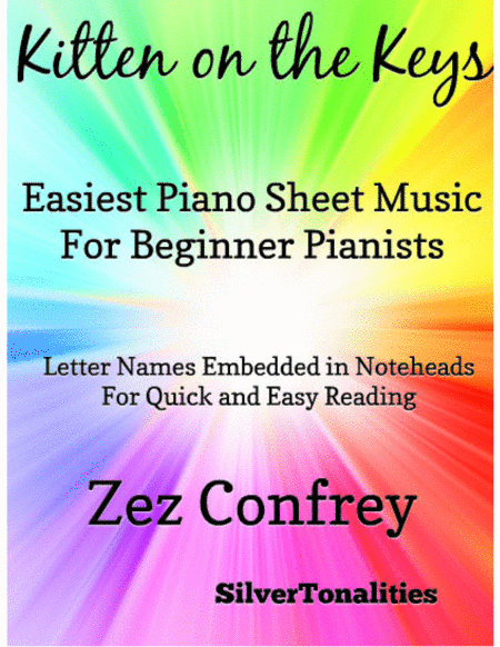 Kitten on the Keys Easiest Piano Sheet Music for Beginner Pianists