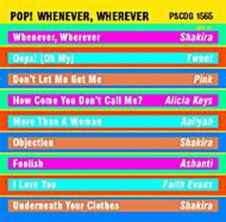 Pop! Whenever, Wherever (Female) (Karaoke CDG) image number null