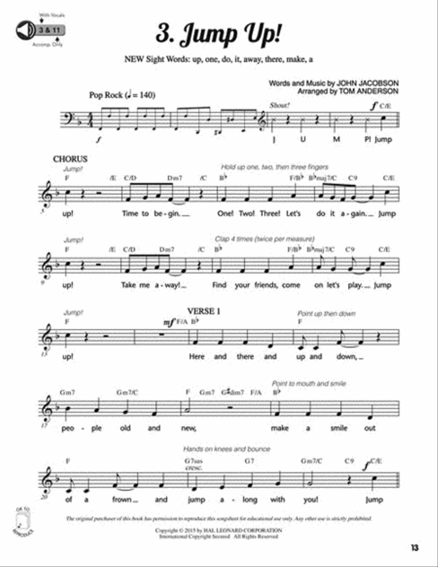 Sight Word Soup - Essential Learning through Music, Movement and Interactive Technology Choir scores gallery preview page 4