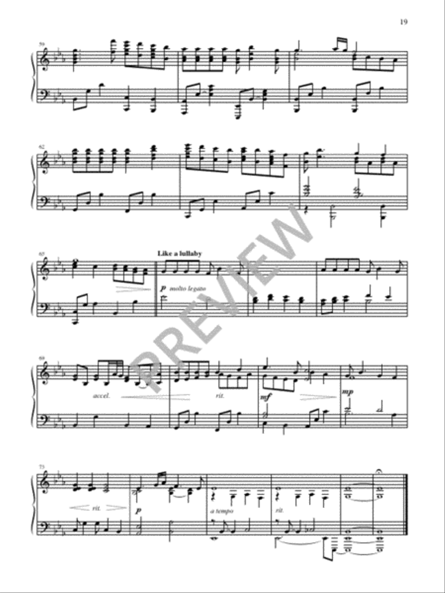 Seasons of Grace - Volume 3 Piano Solo scores gallery preview page 21