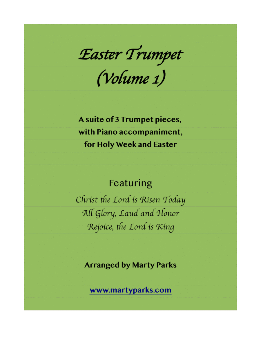 Easter Trumpet (Volume 1) Trumpet Solo scores gallery preview page 1
