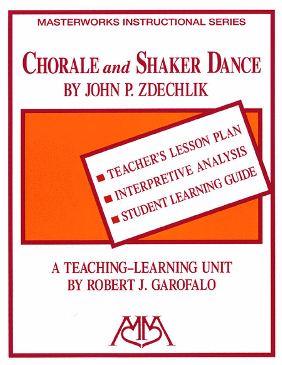 Chorale and Shaker Dance Chorale and Shaker Dance School and Community scores gallery preview page 1