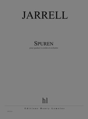 Book cover for Spuren (Nachlese VII)