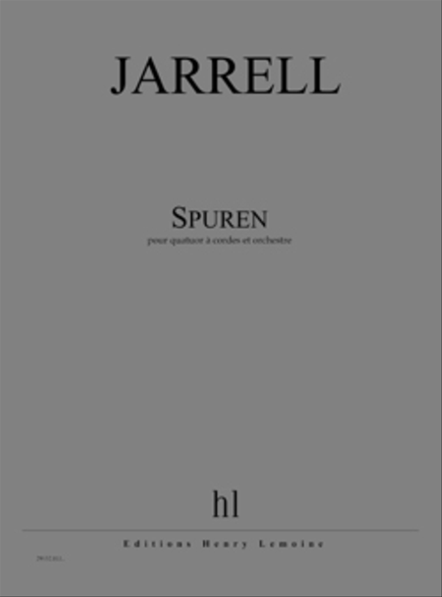 Book cover for Spuren (Nachlese VII)