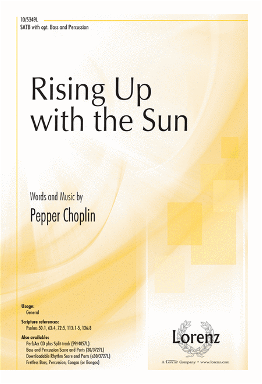 Rising Up with the Sun 4-Part scores gallery preview page 1