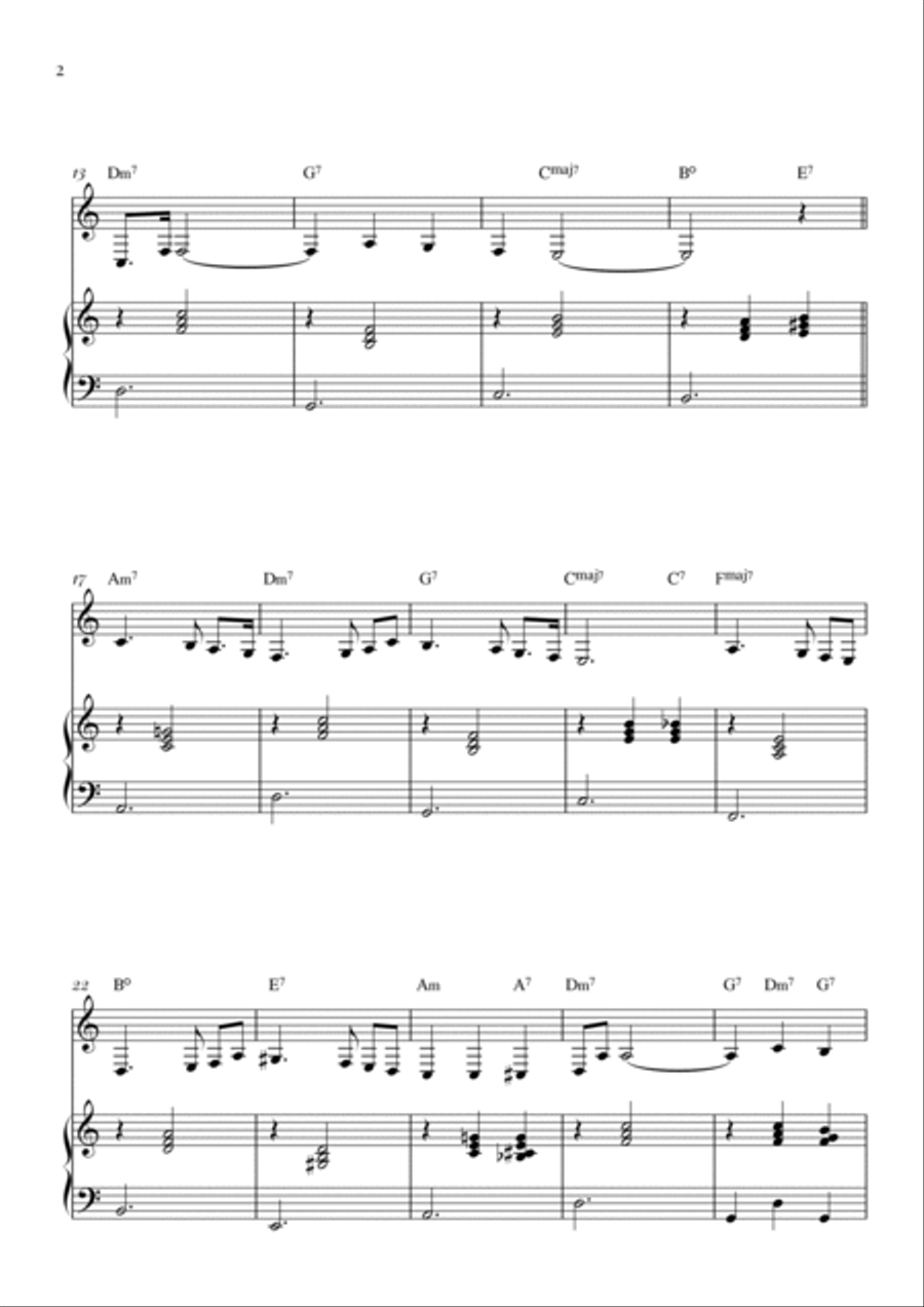 Fly Me To The Moon (In Other Words) Horn scores gallery preview page 2