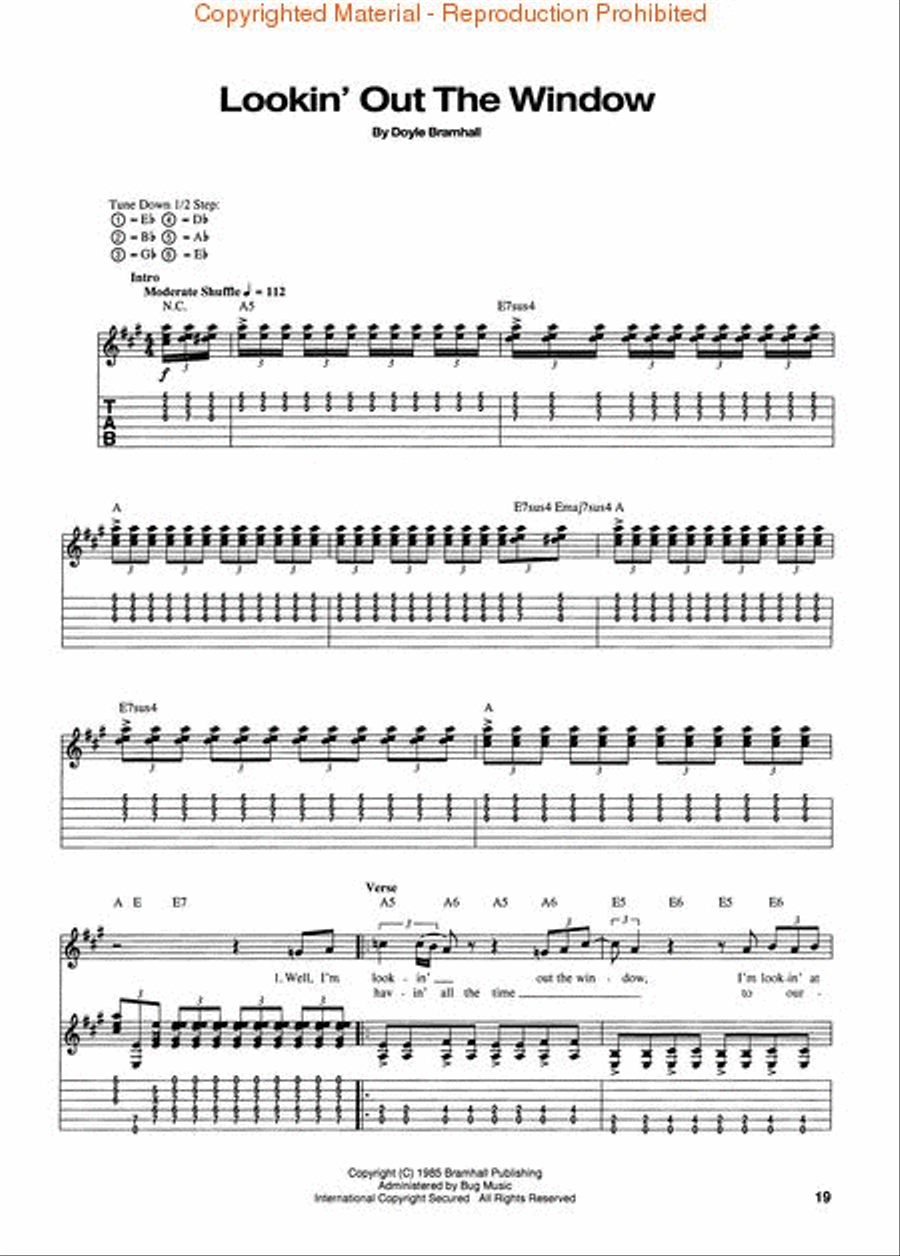 Stevie Ray Vaughan – Soul to Soul Electric Guitar scores gallery preview page 3