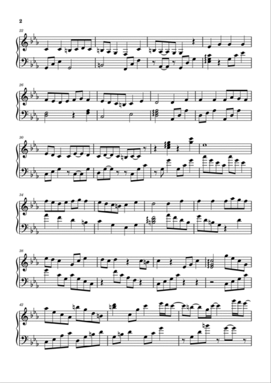 SHALOM ALEICHEM SHALOM ALEICHEM Celtic Harp scores gallery preview page 2