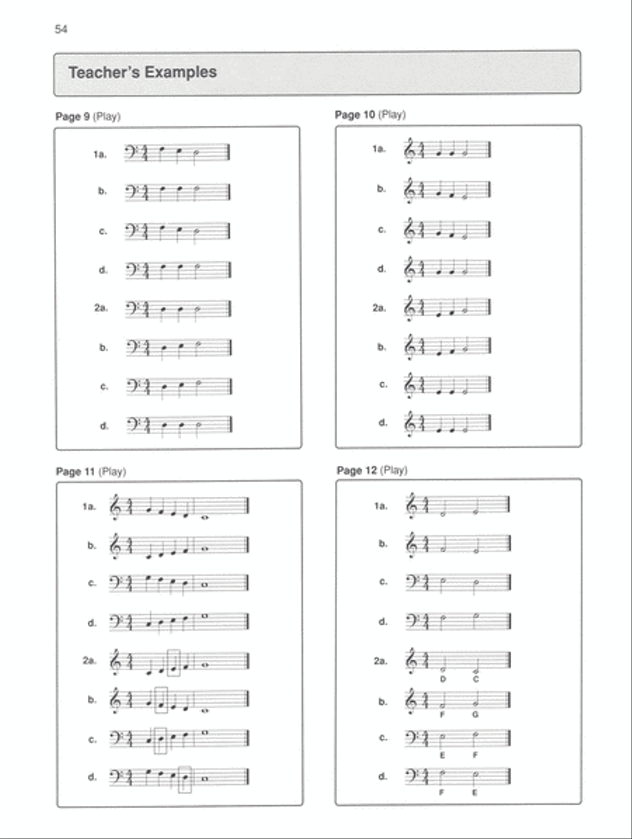 Alfred's Basic Piano Library Ear Training Complete Piano Method scores gallery preview page 3