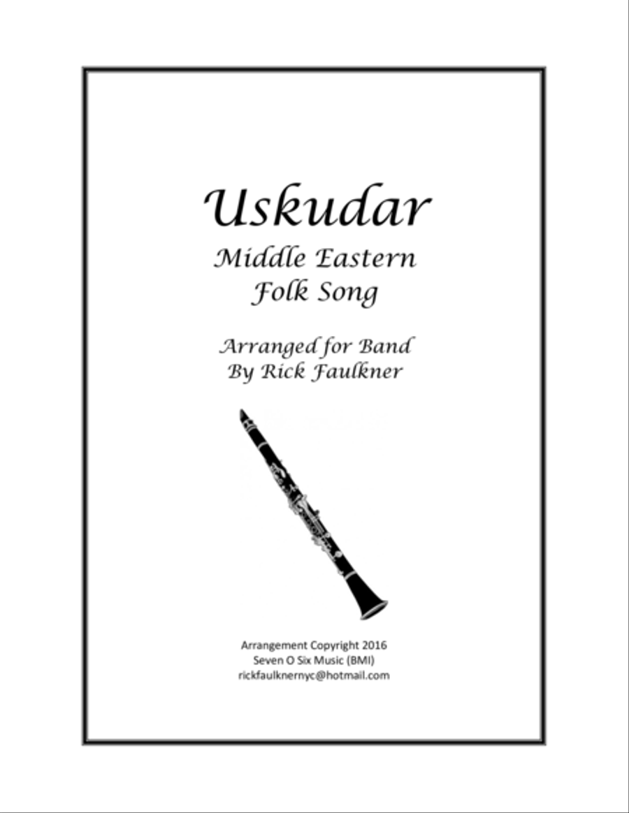 Uskudar Concert Band scores gallery preview page 1