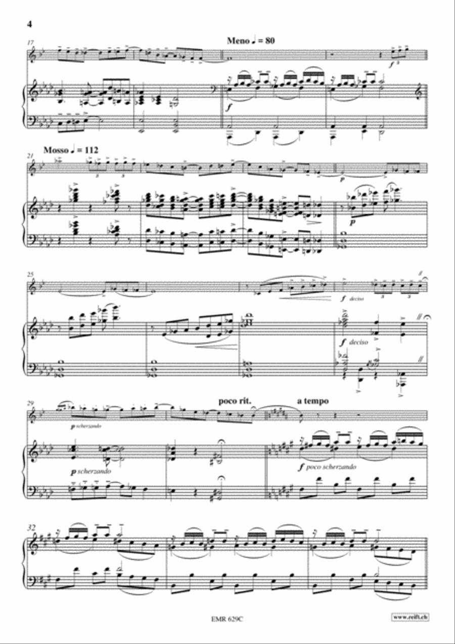 Rhapsody in Blue Clarinet Solo scores gallery preview page 4