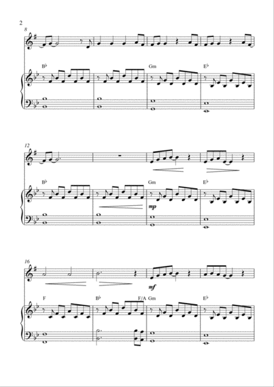Only Time Alto Saxophone scores gallery preview page 2