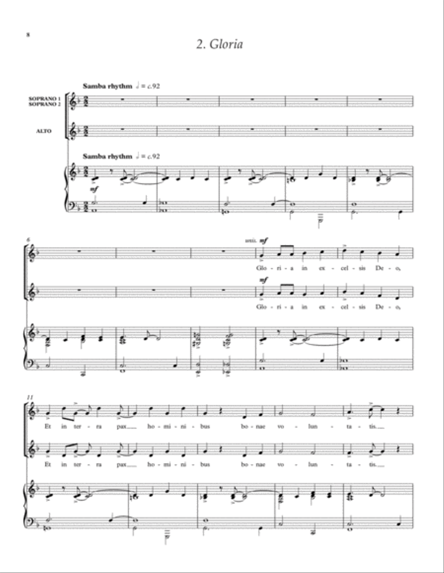 Samba Mass Samba Mass SSA scores gallery preview page 3