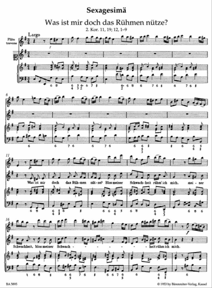 Harmonischer Gottesdienst / Musical Church Service - Volume 5 (score and parts) Medium Voice scores gallery preview page 2