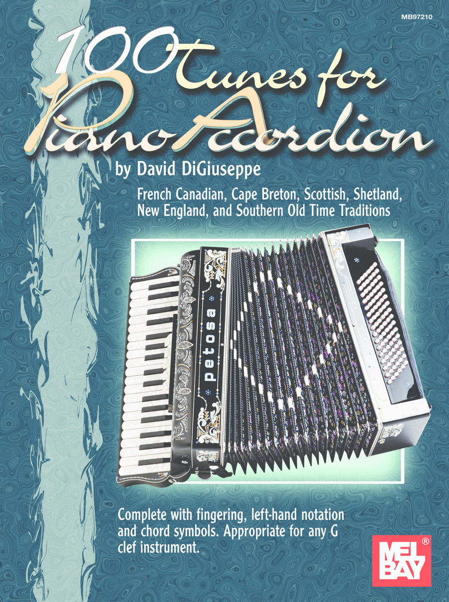 100 Tunes for Piano Accordion Accordion scores gallery preview page 1