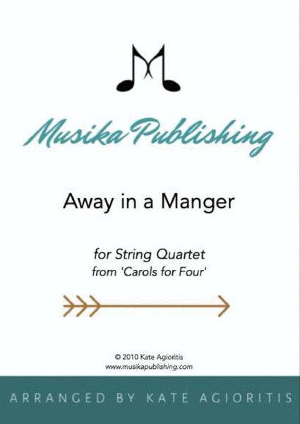 Away in a Manger - String Quartet image number null
