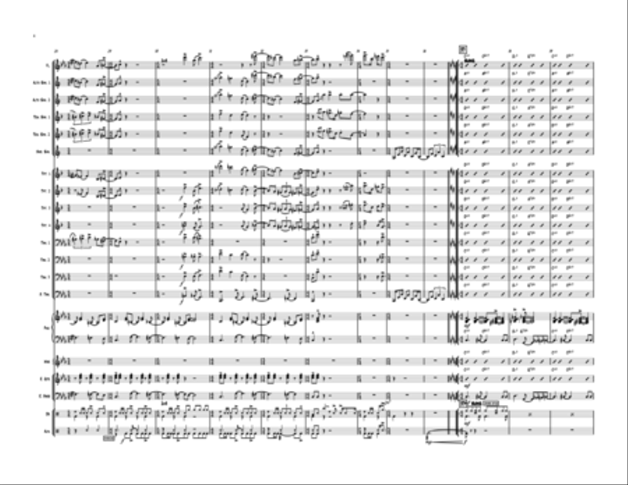 7 to 9 Jazz Ensemble scores gallery preview page 4