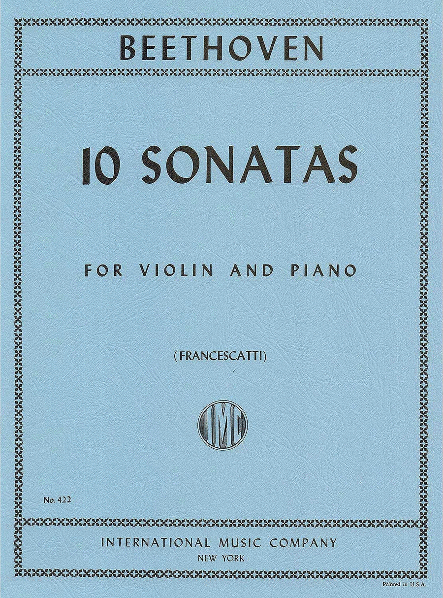 Ten Sonatas Ten Sonatas Violin Solo scores gallery preview page 1