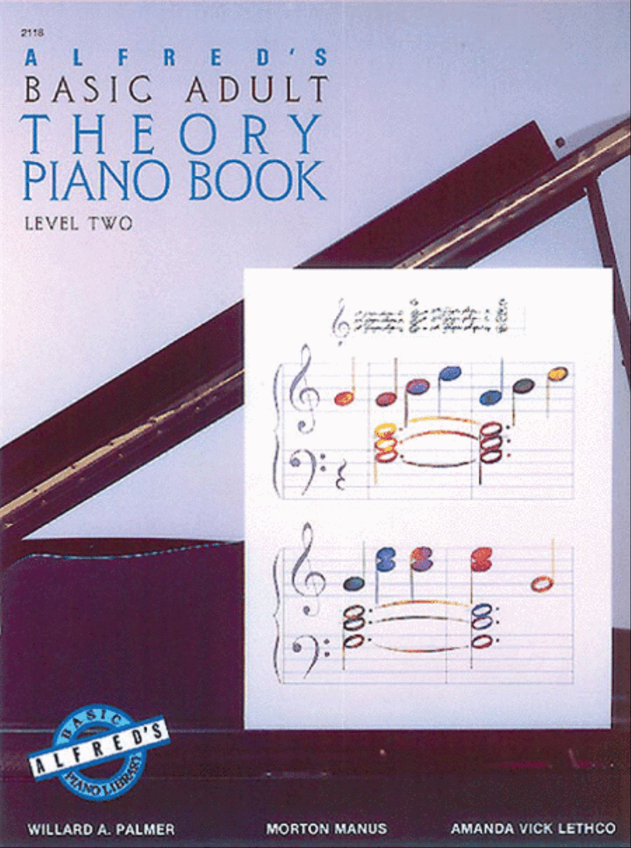 Alfred's Basic Adult Piano Course Theory, Book 2 Piano Method scores gallery preview page 1