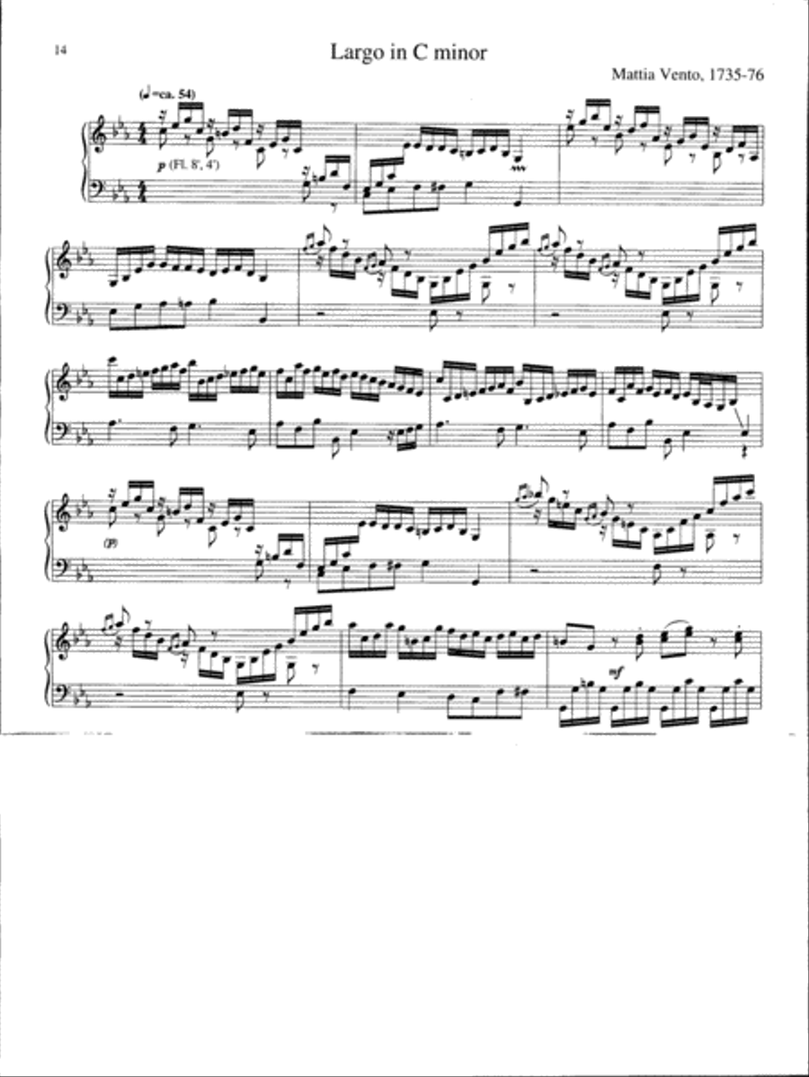 Keyboard Classics, Set 2 Harpsichord scores gallery preview page 5