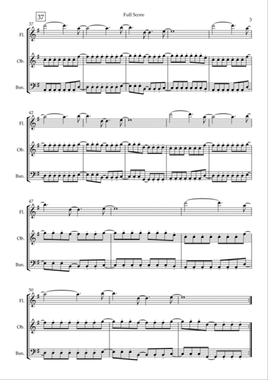 Clarity Woodwind Trio scores gallery preview page 3