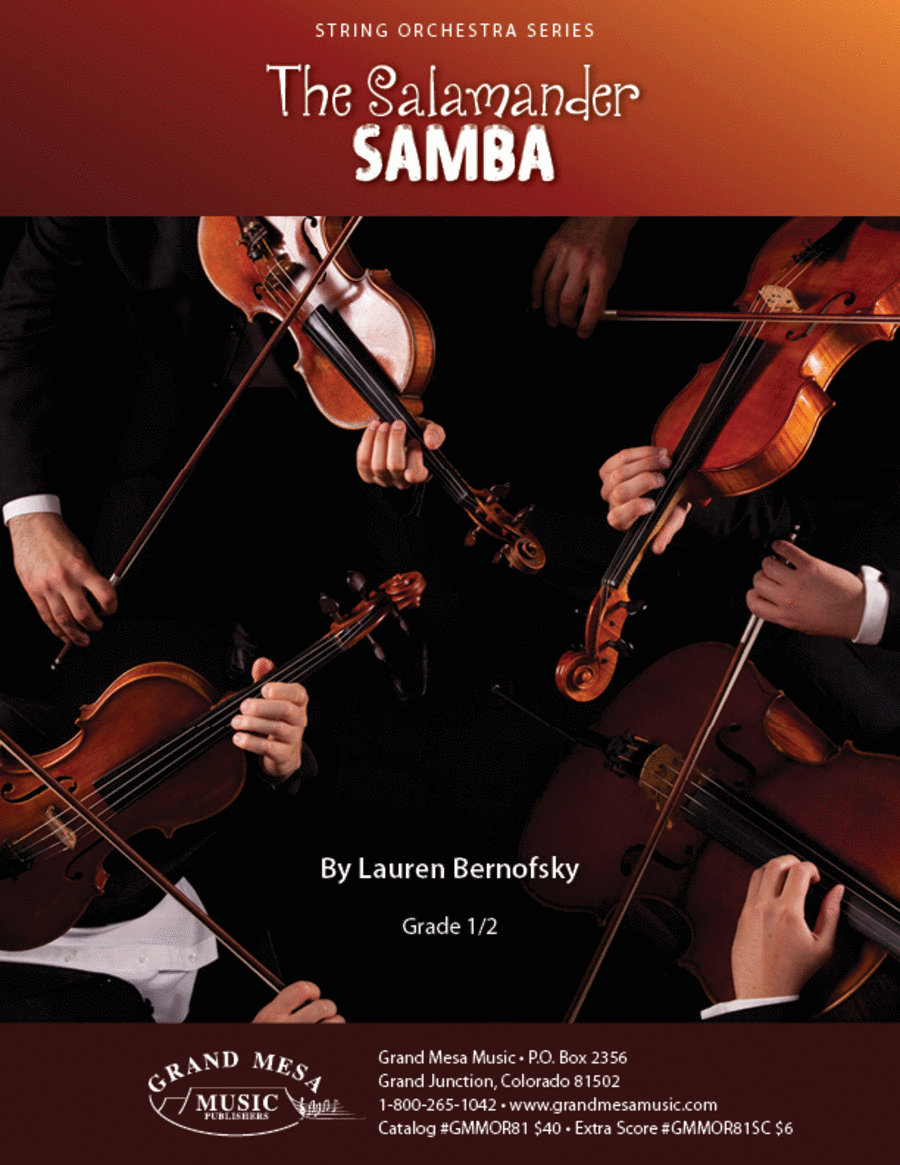 Salamander Samba Salamander Samba String Orchestra scores gallery preview page 1