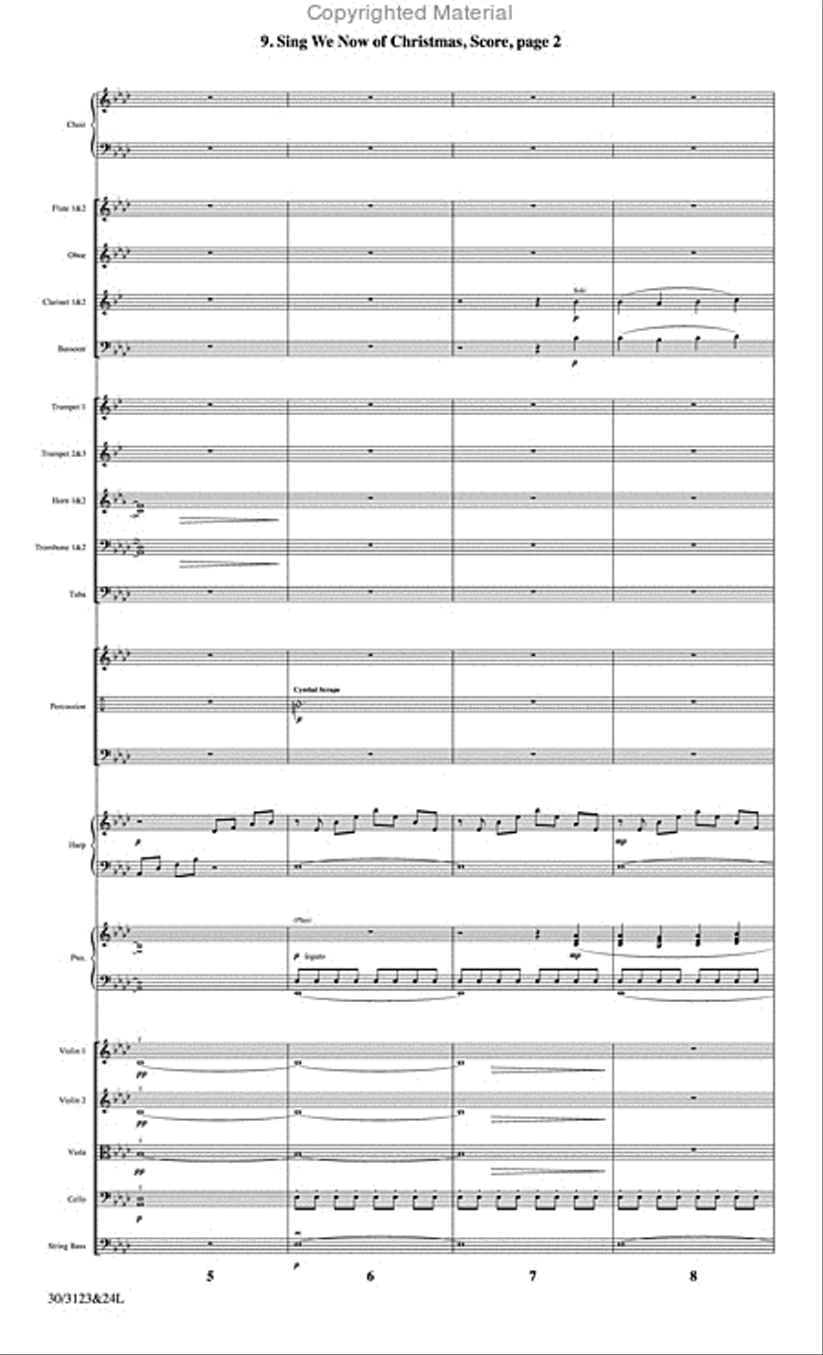 The Christmas Story - Set of Parts Choir scores gallery preview page 81