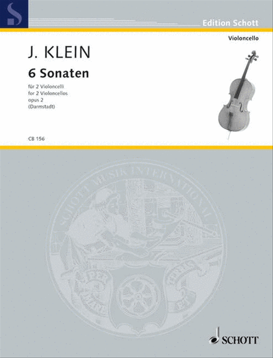 6 Sonatas Op. 2 String Duet scores gallery preview page 1