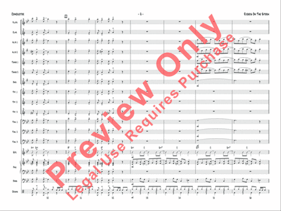 Riders on the Storm Jazz Ensemble scores gallery preview page 9