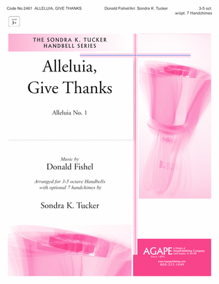 Book cover for Alleluia, Give Thanks