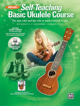 Book cover for Alfred's Self-Teaching Basic Ukulele Method