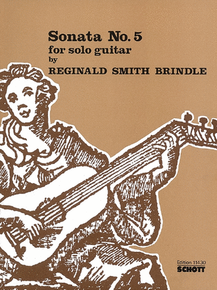 Book cover for Guitar Sonata No. 5