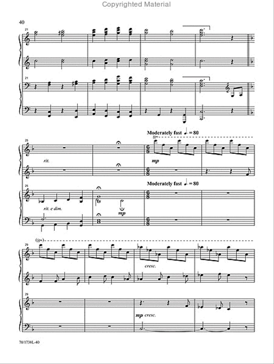 A Season of Joy A Season of Joy Piano Duet scores gallery preview page 7