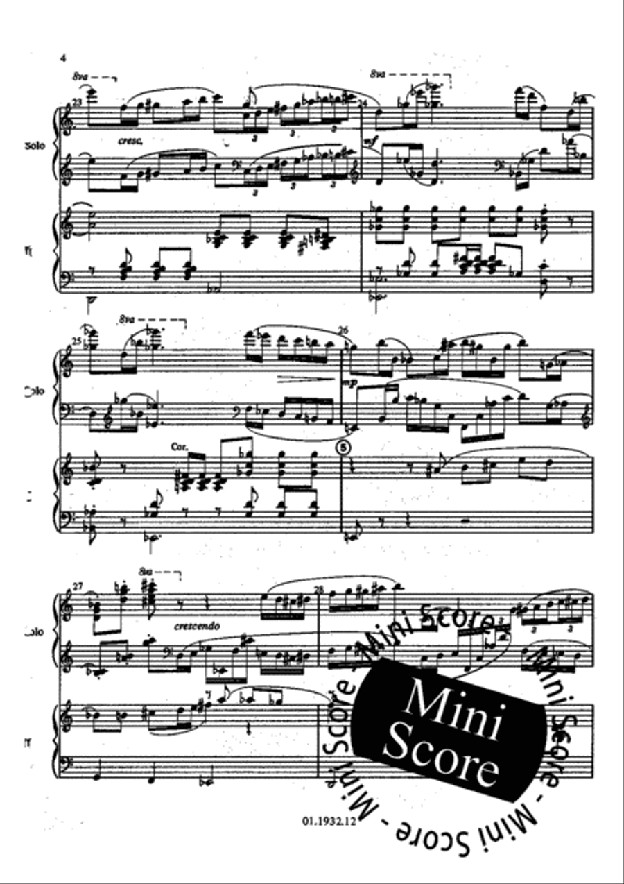 Concert Variations Concert Band scores gallery preview page 6