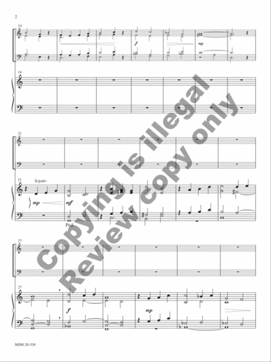 Sonata da Chiesa Sonata da Chiesa Organ scores gallery preview page 11