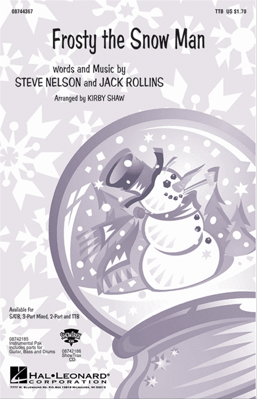 Frosty the Snow Man TTB scores gallery preview page 1