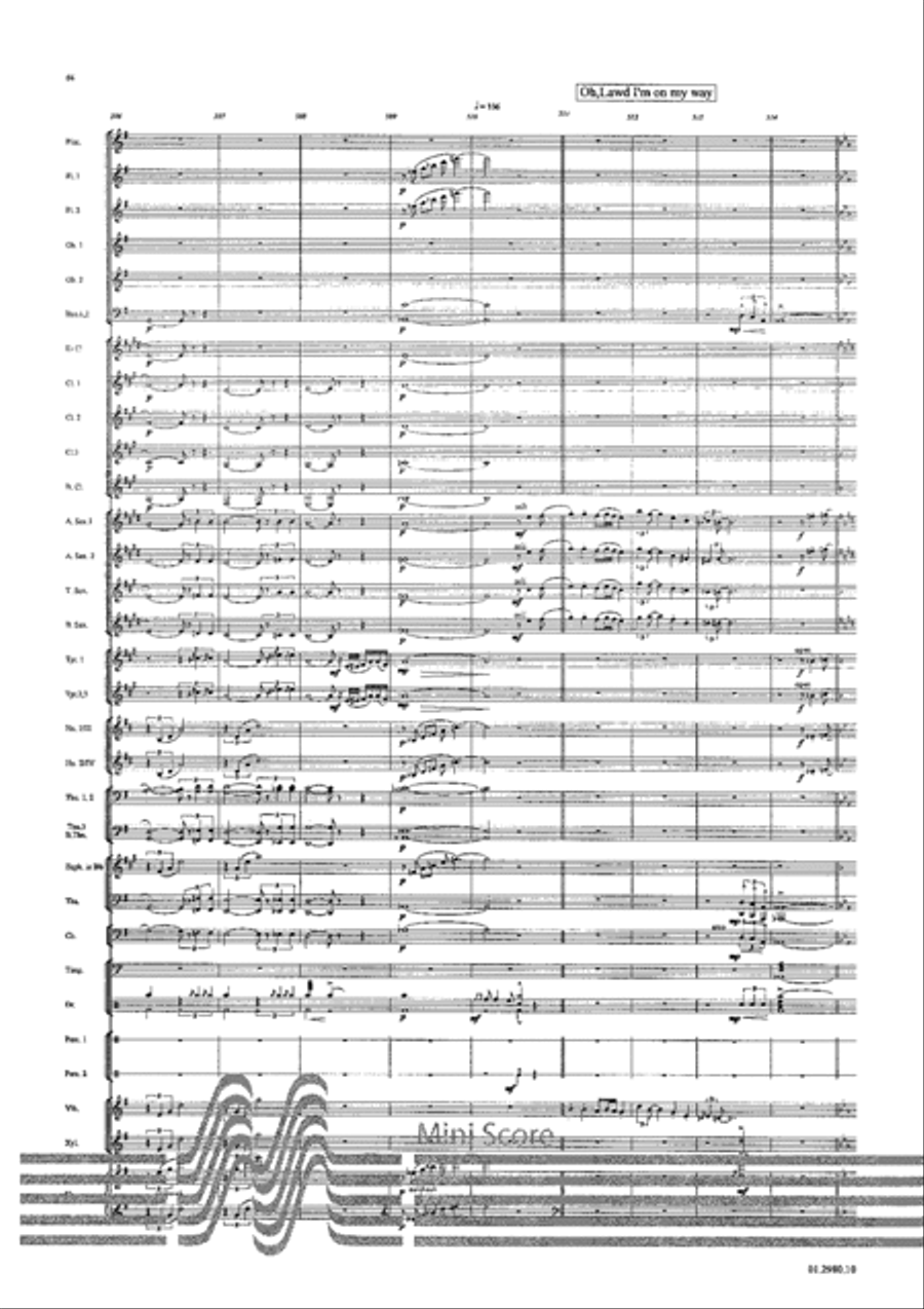 The Porgy and Bess Collection Concert Band scores gallery preview page 70