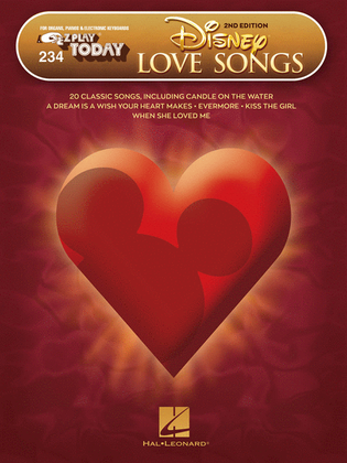 Disney Love Songs - 2nd Edition