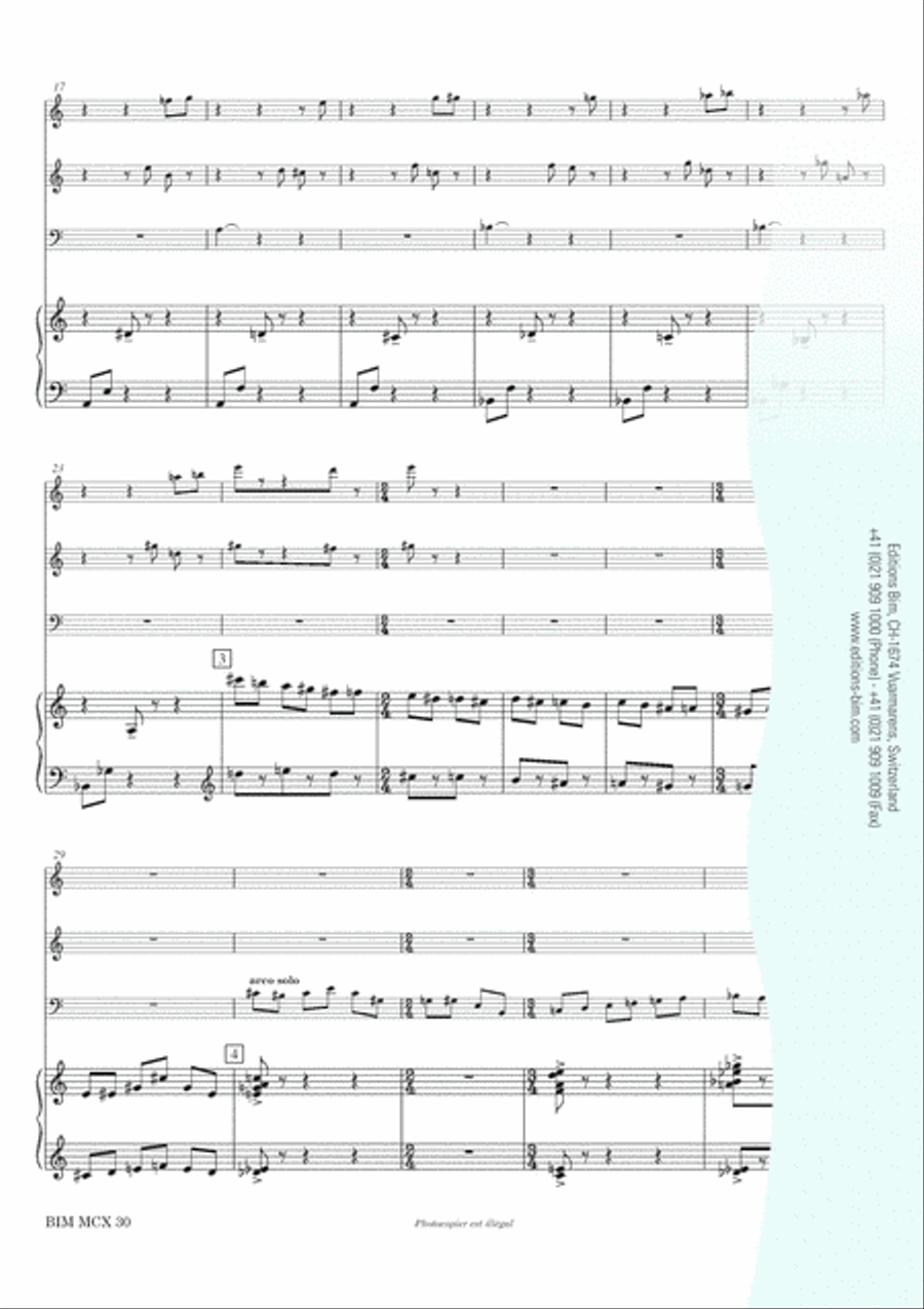 4 x 4 4 x 4 Flute scores gallery preview page 9