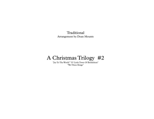 Book cover for A Christmas Trilogy #2 (Brass Quintet)
