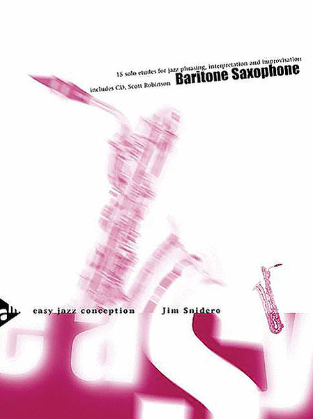 Easy Jazz Conception -- Baritone Saxophone image number null