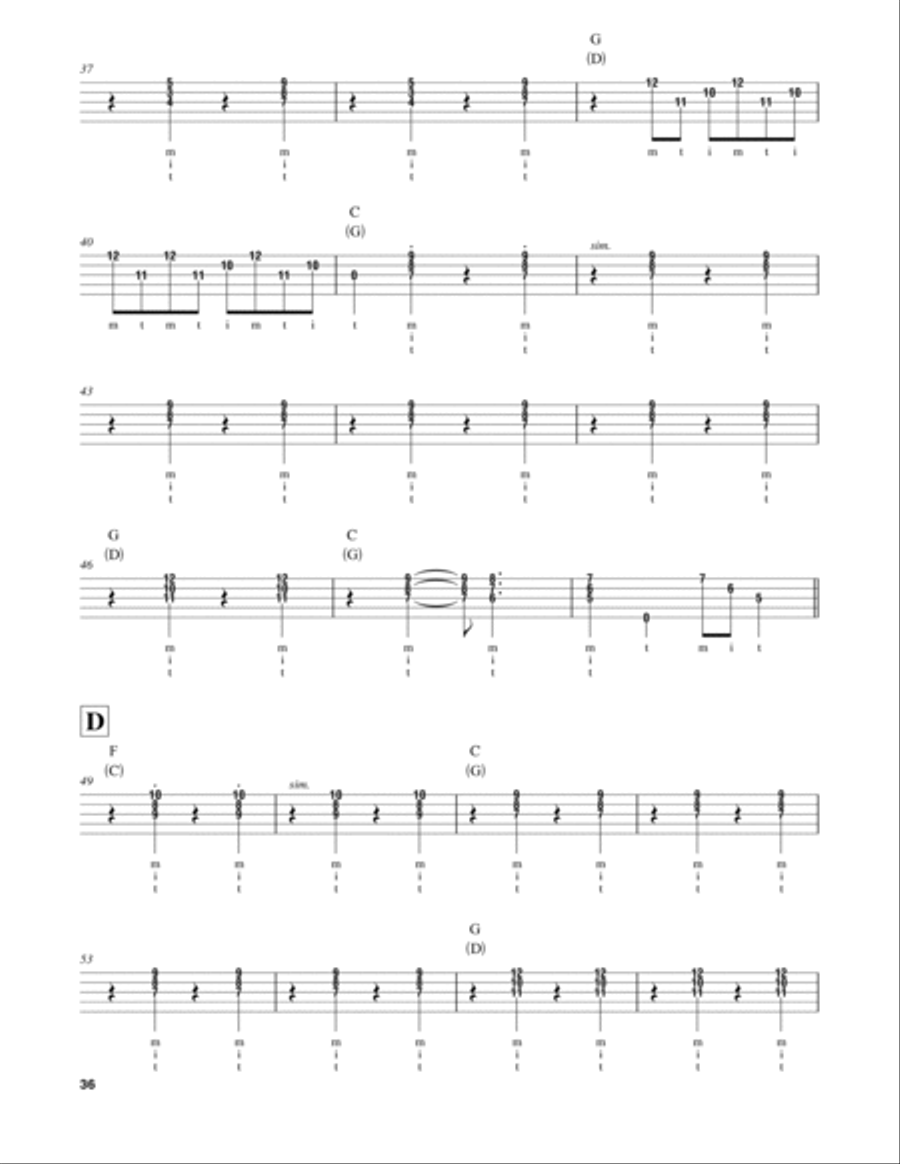 Wicked Path Of Sin Banjo scores gallery preview page 3